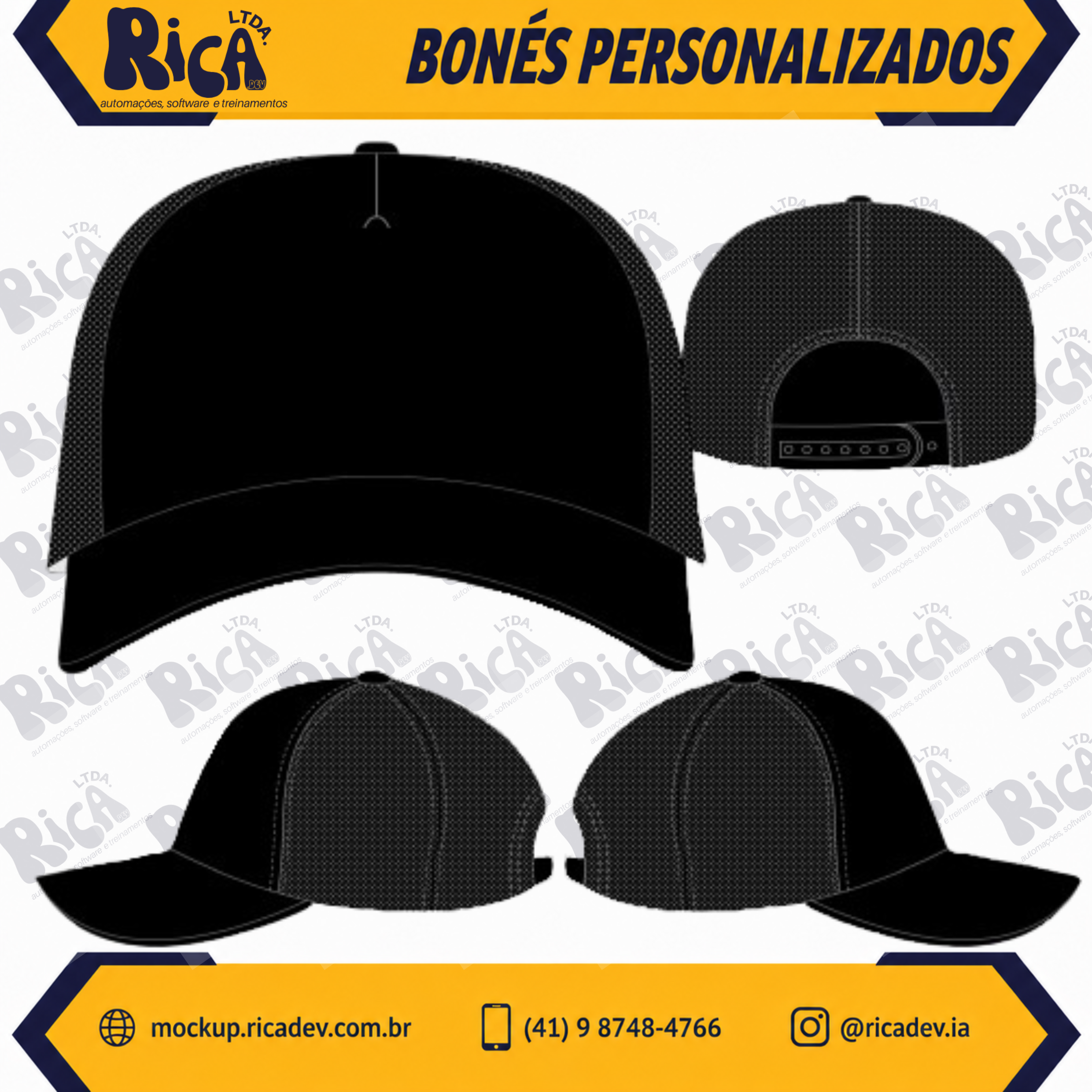 Mockup de boné